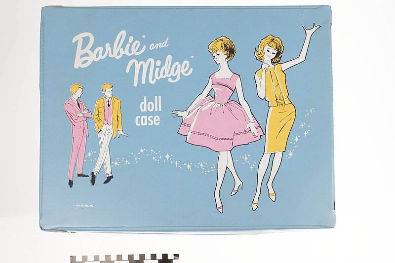 Barbie and Midge Doll Case
