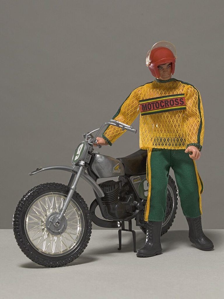 Big Jim with the Honda dirt bike