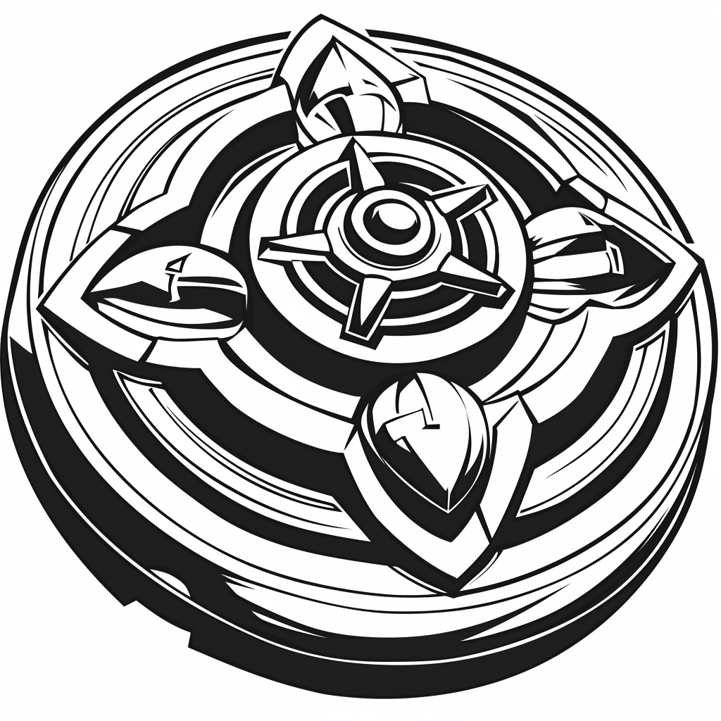 Beyblade silhoutte