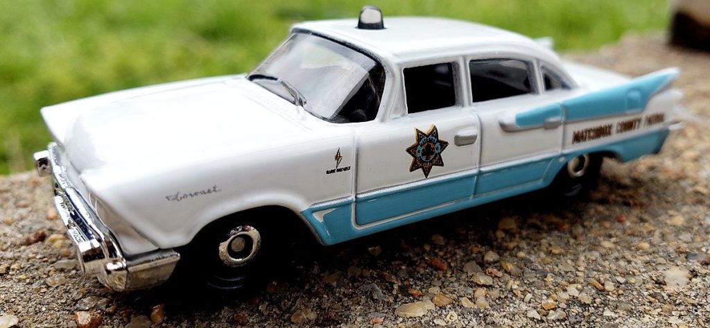 Dodge Coronet Police Car by Matchbox