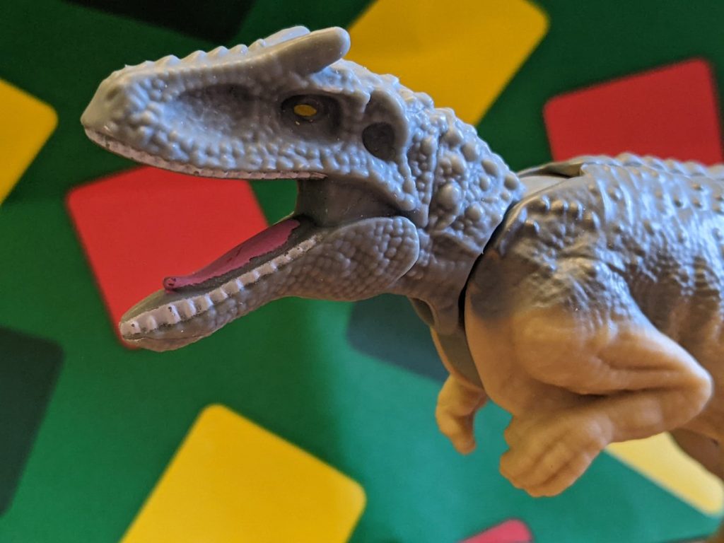 a modern dinosaur toy