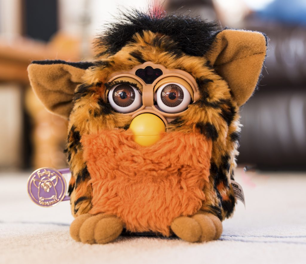 a Furby toy