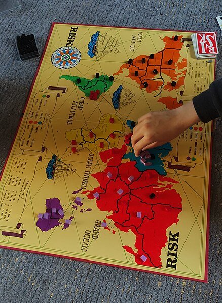 Partie de Risk
