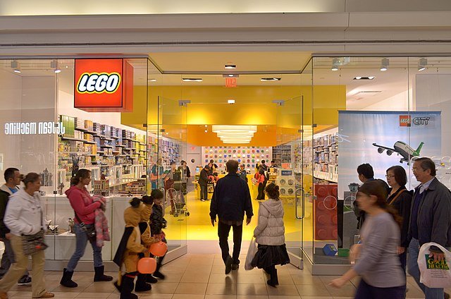 Lego retail store
